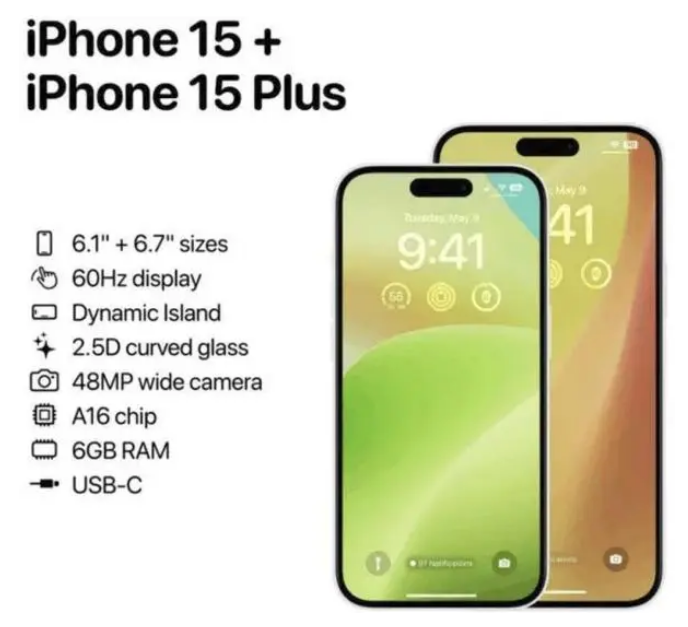 阿图什苹果15维修服务分享iPhone15有哪些机型 